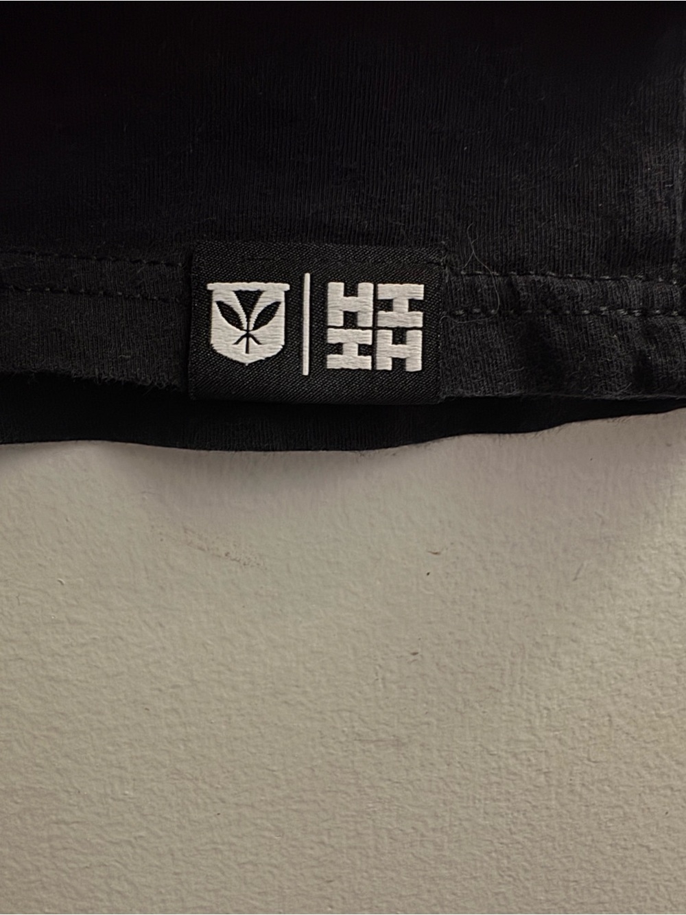 Kids HI Finest Black Crewneck Tee with Green Leaf Graphic - Picture 4 of 4